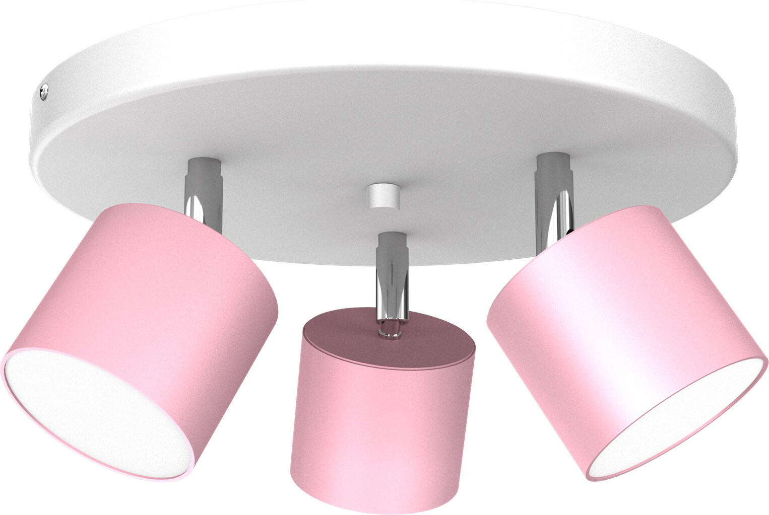 Milagro Deckenleuchte Dixie Pink 3Xgx53 Deckenlampe Kinderzimmer Kinderleuchte Kinderlampen
