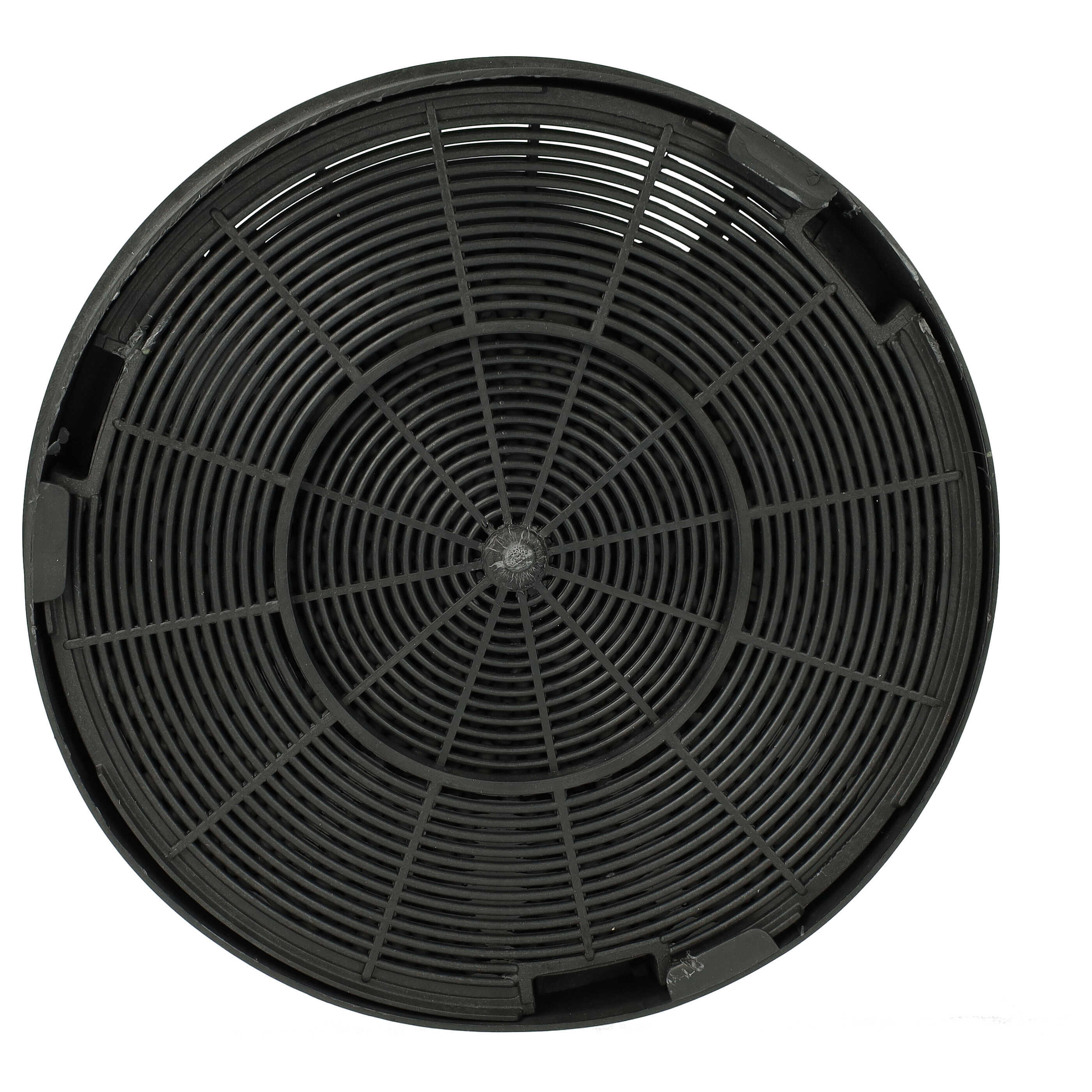 vhbw Aktivkohlefilter kompatibel mit Franke Maris FMA 605 BK XS, Linfa FDL 764 XS, Maris FMA 605 BK, Linfa FDL 964 XS Dunstabzugshaube - 19,6 cm