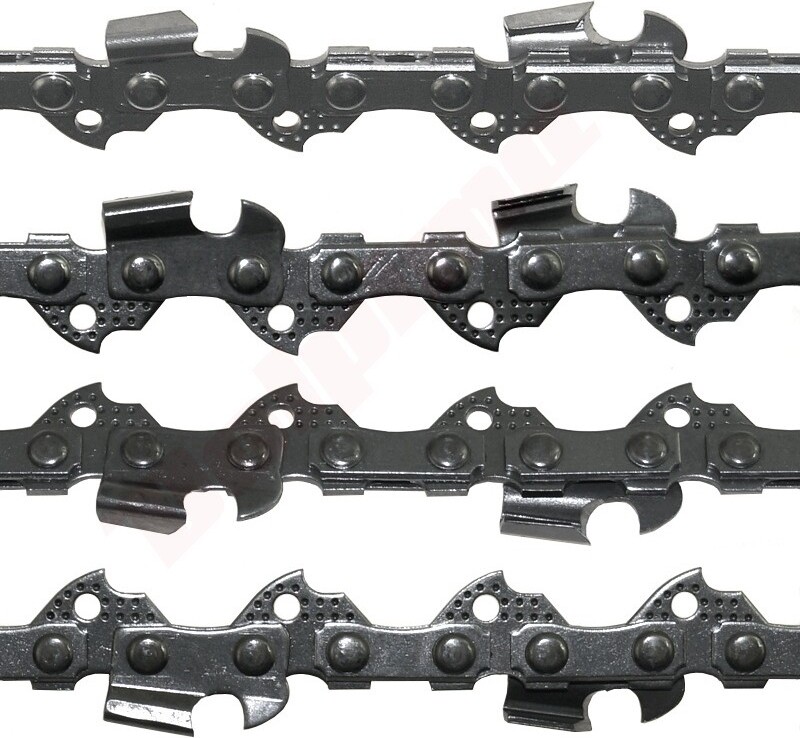 MAGIQ Parts Sägekette mit 3/8 Zoll Teilung, 1,3 mm Treibgliedstärke und 44 Treibgliedern