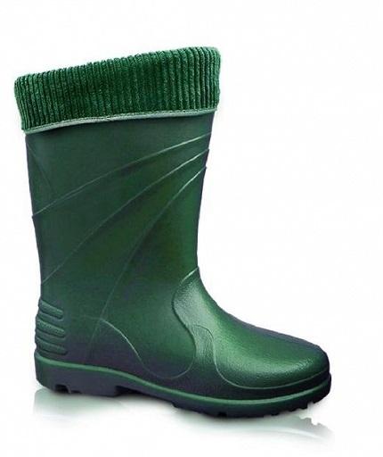 Lemigo Buty kalosz damskie ocieplane alaska zielone rozmiar - 42 /869 BLALASKA_Z42