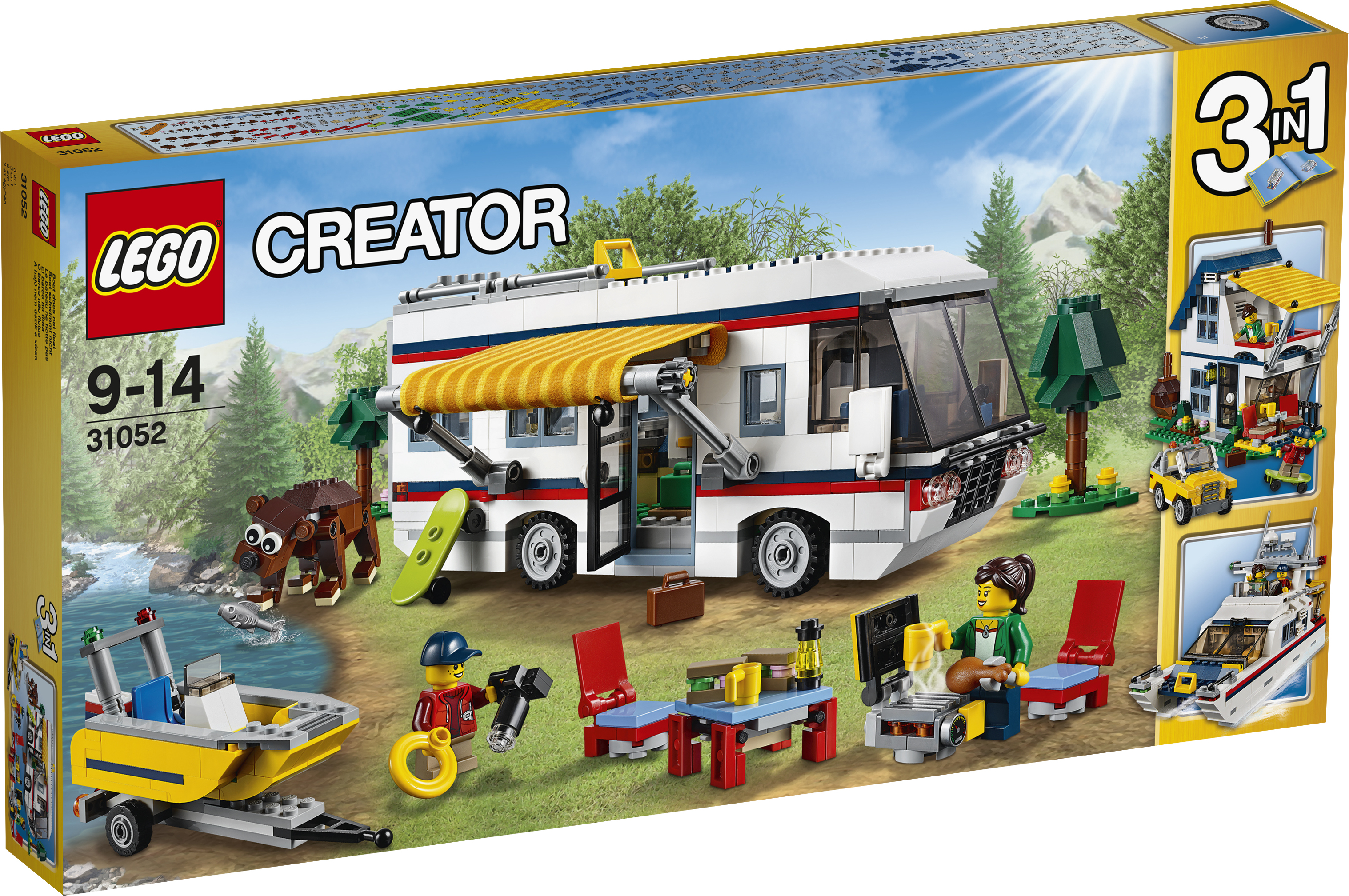 LEGO® Creator Urlaubsreisen 31052