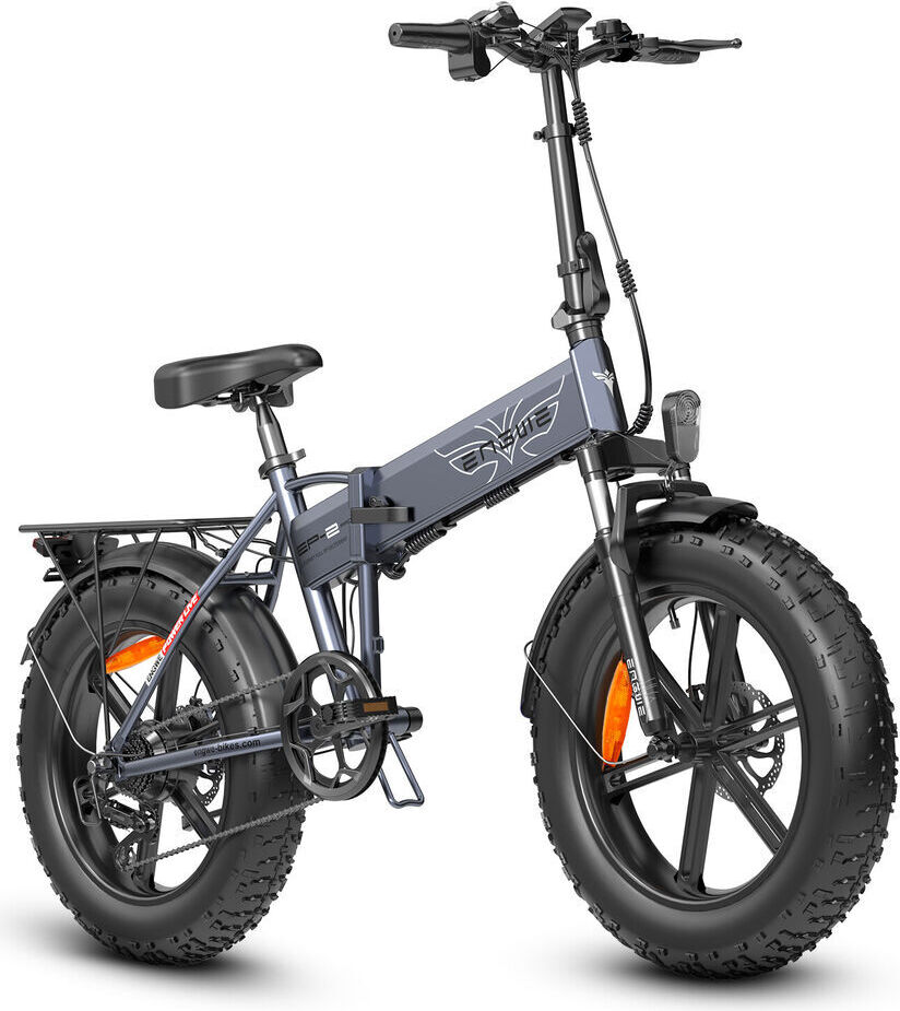 ENGWE EP-2PRO dámske e-bike skladacie bicykle fatbike pánsky e-bike skladací bicykel 20 palcov s batériou 48V / 13AH, dámsky e-bike skladací ebikes 150kg elektrický bicykel šedý