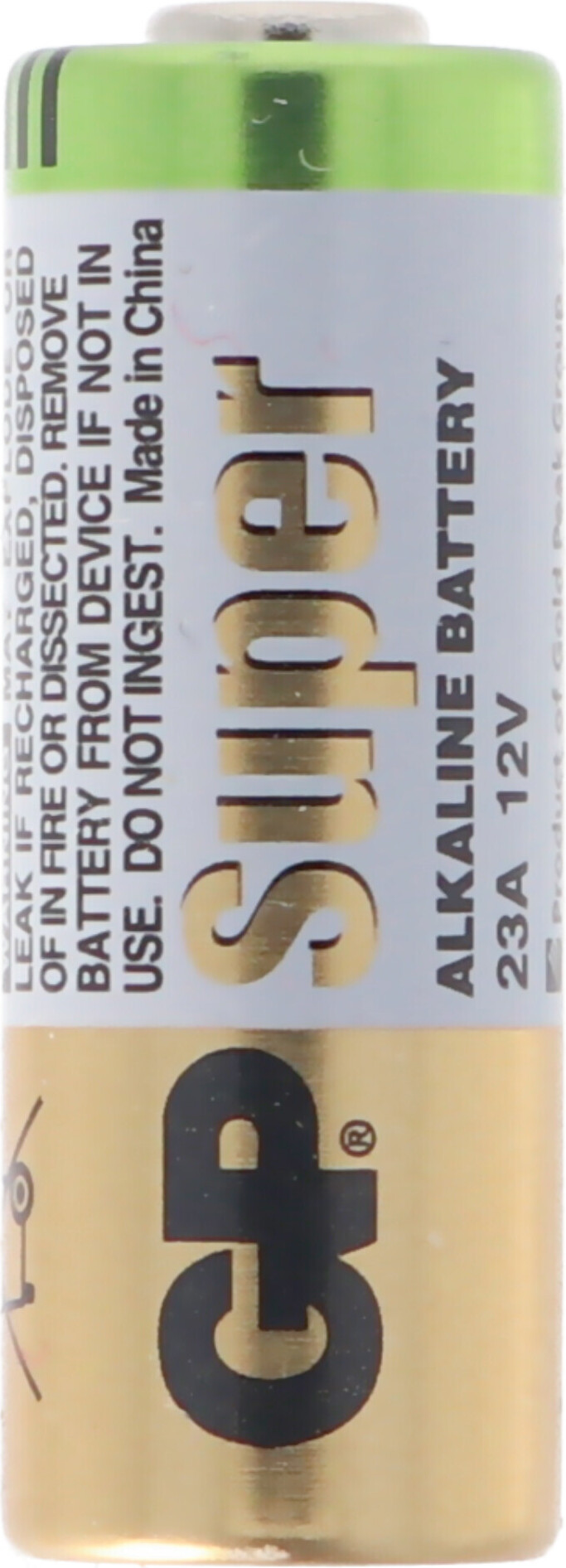 GP Batteries GP23A 12 Volt Super High Voltage Alkaline Batterie 23Ae, A23, VA23GA, MS21, MN21, 8LR932