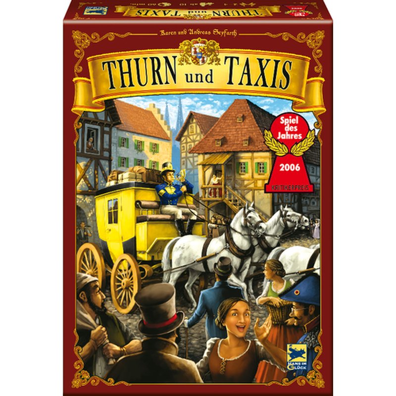 Schmidt Spiele Hans im Glück Familienspiel Strategiespiel Thurn und Taxis 48164 1020-481643