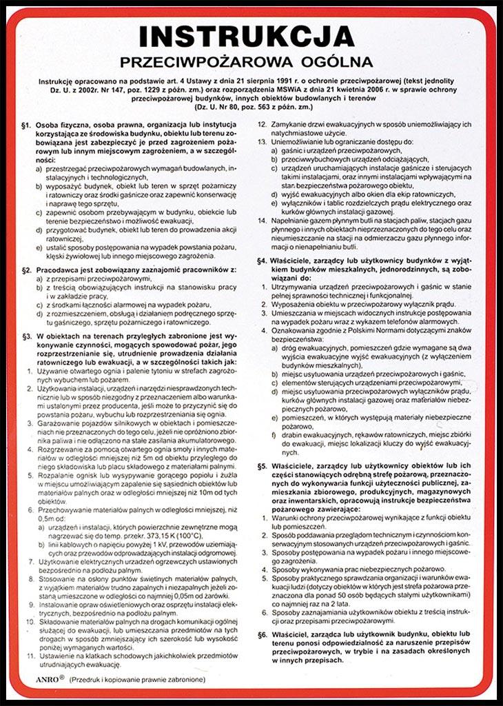 Unbekannt Brandschutzhinweise. "Allgemeine Brandschutzhinweise"