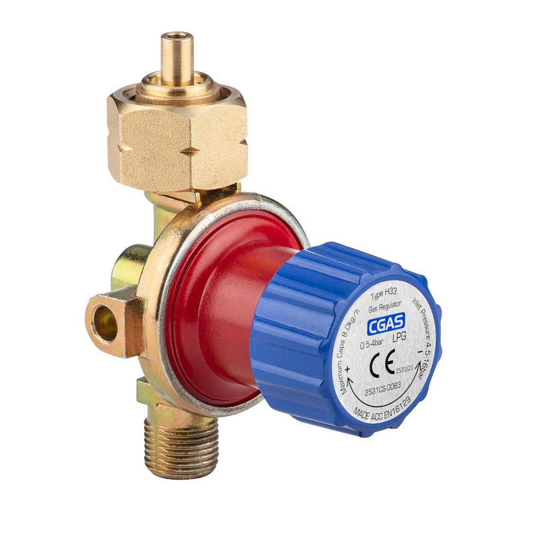 NEO TOOLS Druckminderer, max. Druck 4 bar; Leistung 8 kg/h 20-130