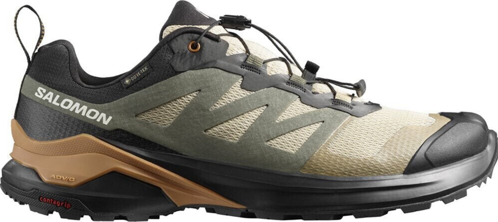 SALOMON SHOES X-ADVENTURE GTX Safari/B 000 Safari/Black/Sugar Almond 000 Safari/Black/Sugar Almond 42 L47321300