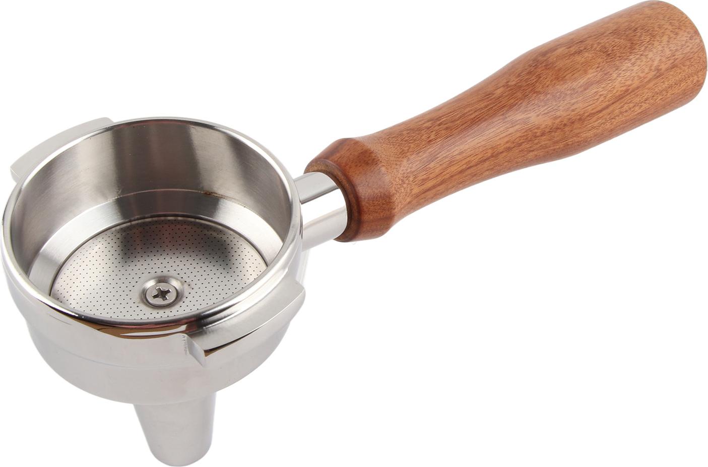 58 mm Portafilter Extrakcia s jednou hlavou Rukoväť z masívneho dreva Nerezová oceľ Čaj Káva E -style Celé palisandrové drevo