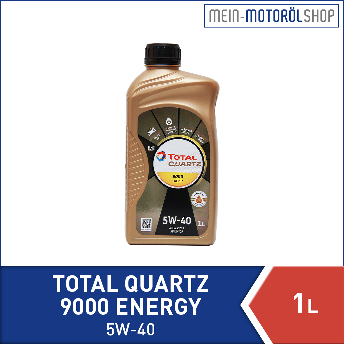 TotalEnergies Total Quartz 9000 Energy 5W-40 1 Liter 213765