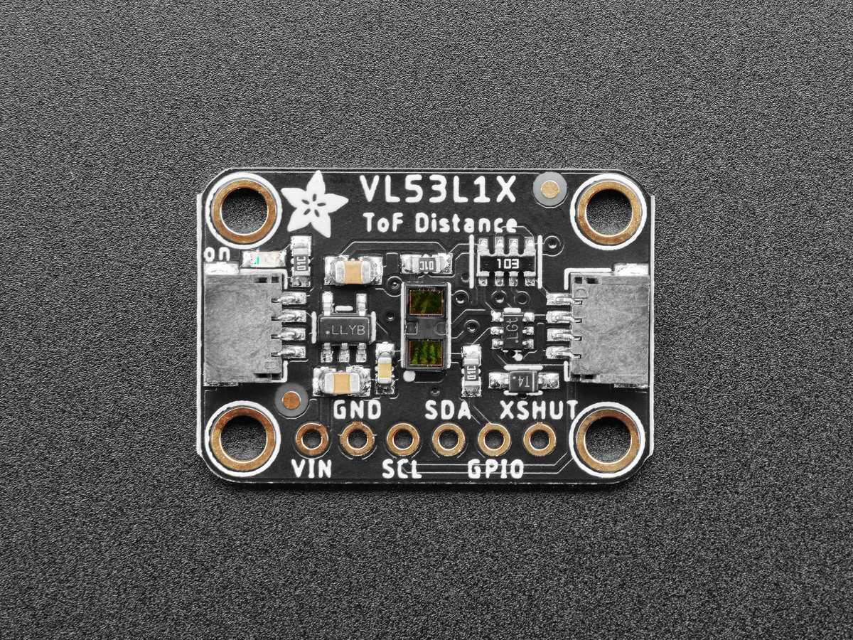 Adafruit VL53L1X Time of Flight Distance Sensor 30 to 4000mm STEMMA QT Qwiic 3967