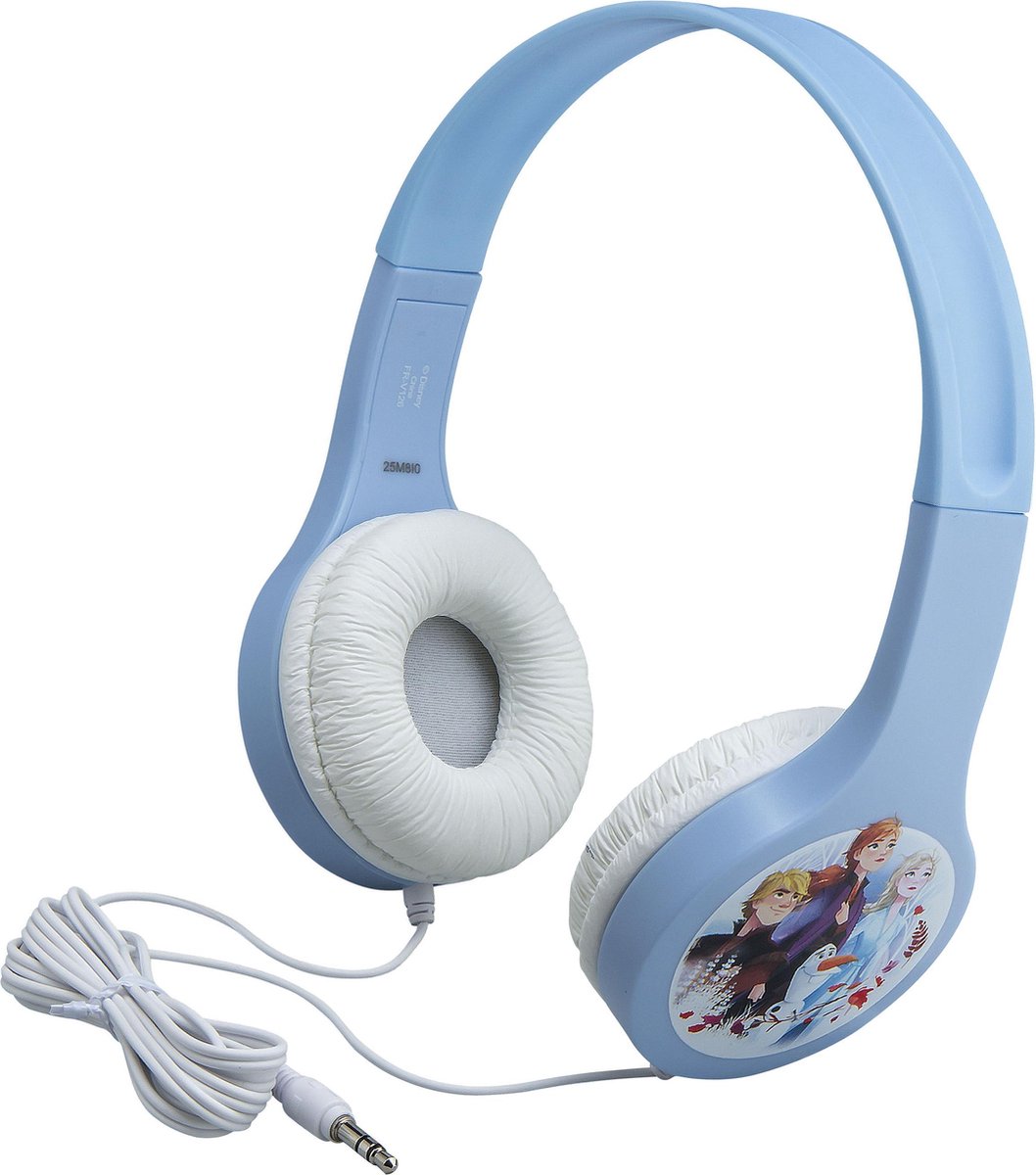 EKIDS Kopfhörer Frozen Eiskönigin 3,5mm Klinke blau