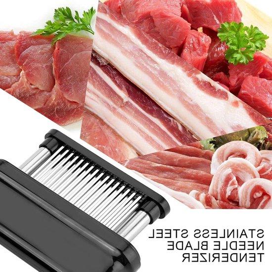 Famanu Fleischzartmacher mit 48 Klingen - Edelstahl, ABS-Griff SHSHOP