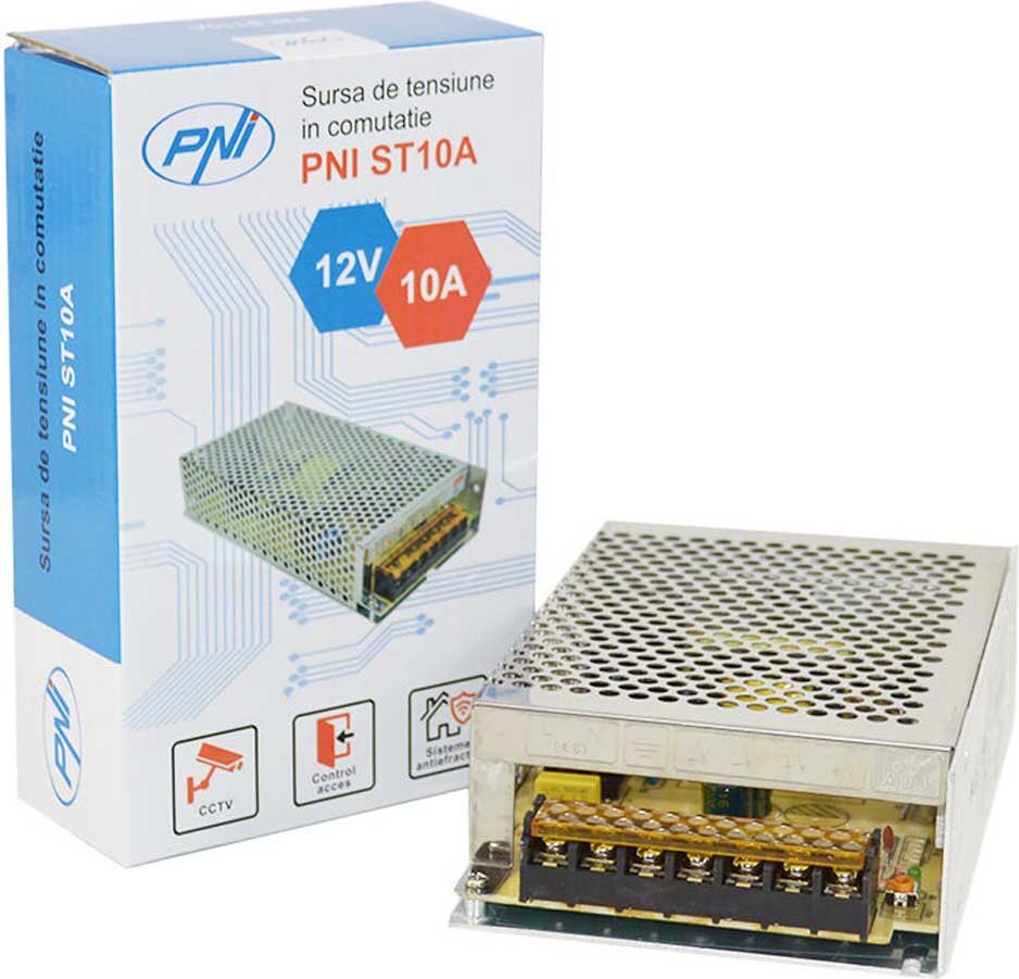 Pni St10a 12v 10a Quellenspannungsumschaltung Silber Silber One Size PNI-ST10A