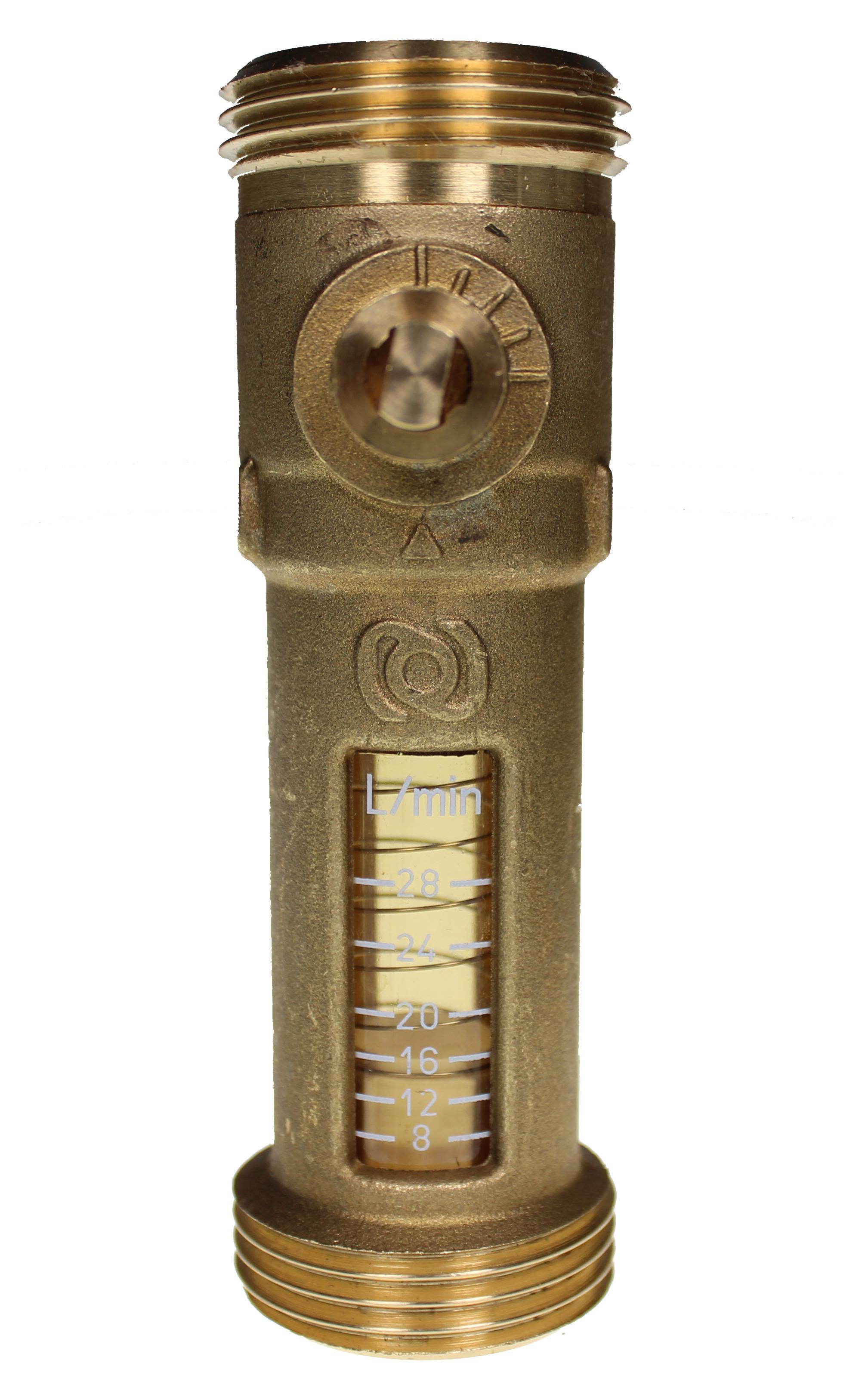 Novasfer SRL Durchflussmesser Abgleichventil Tacosetterr DN25 (1") 8-38 1388/8-38