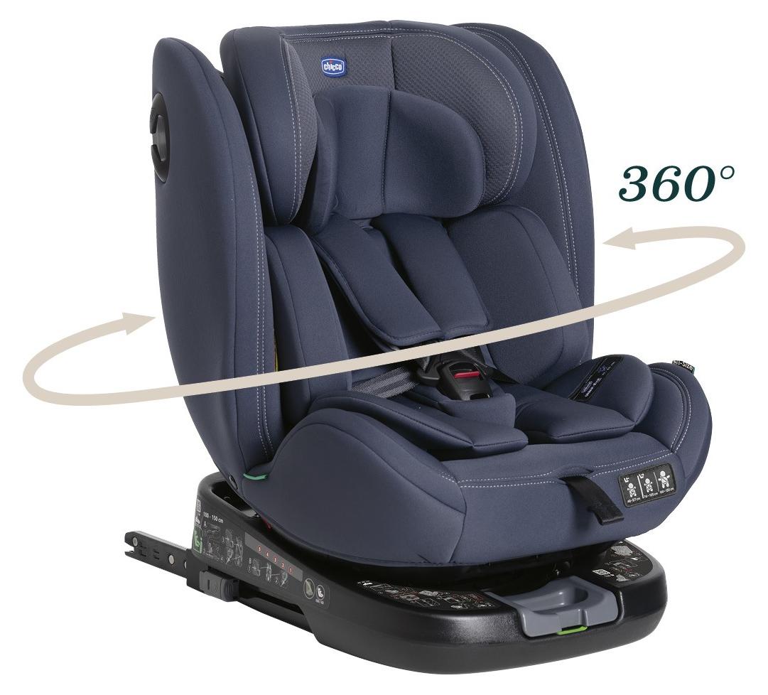 Chicco Unico Evo i-Size, ISOFIX, 0+/1/2/3 (0 - 36kg; 0 mesiacov - 12 rokov), 3-bodové/5-bodové, Opierka hlavy, Umývateľný poťah, Nastaviteľné operadlo