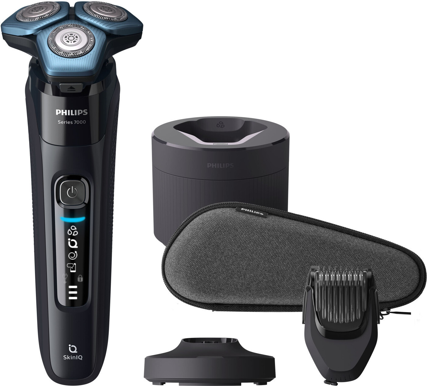 Philips SHAVER Series 7000 Wet &amp; Dry PHILIPS Elektrický holiaci strojček na holenie: Rotácia