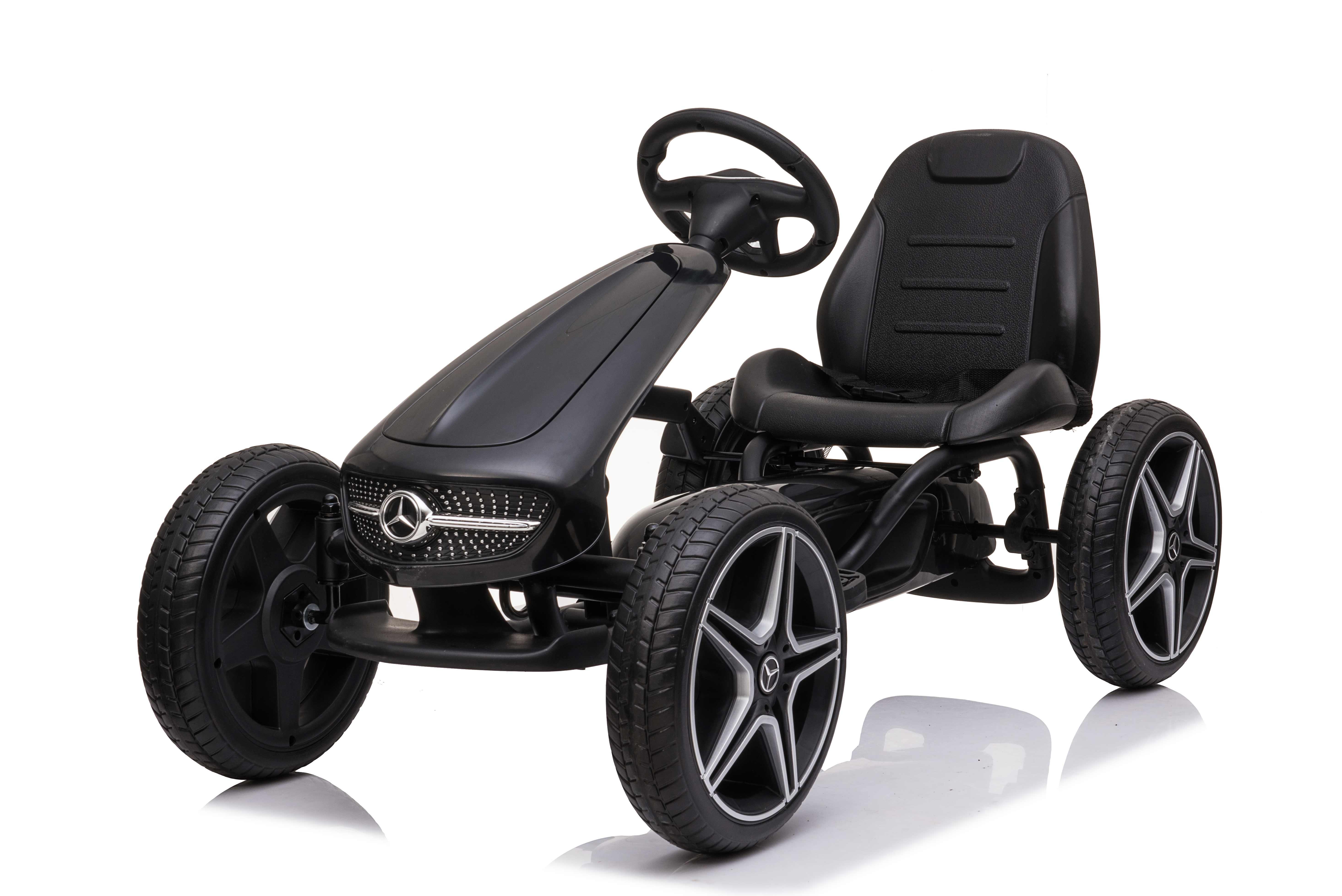 BoGi Tretfahrzeug Fahrerlebnis im Mercedes-Design – Das Gokart für Kinder XMX610
