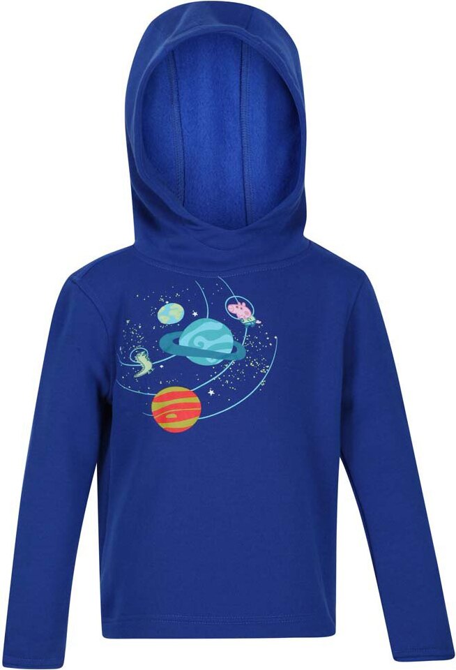 Regatta Peppa Graph Kapuzenfleece Blau 18-24 Months Blau 18-24 Months RKA365-46J-18-24Months