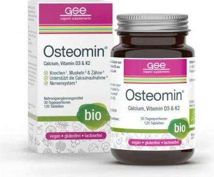 Gse-Vertrieb Gse Osteomin Calcium Vitamin D3+K2 Tabletten 120 St 18076191