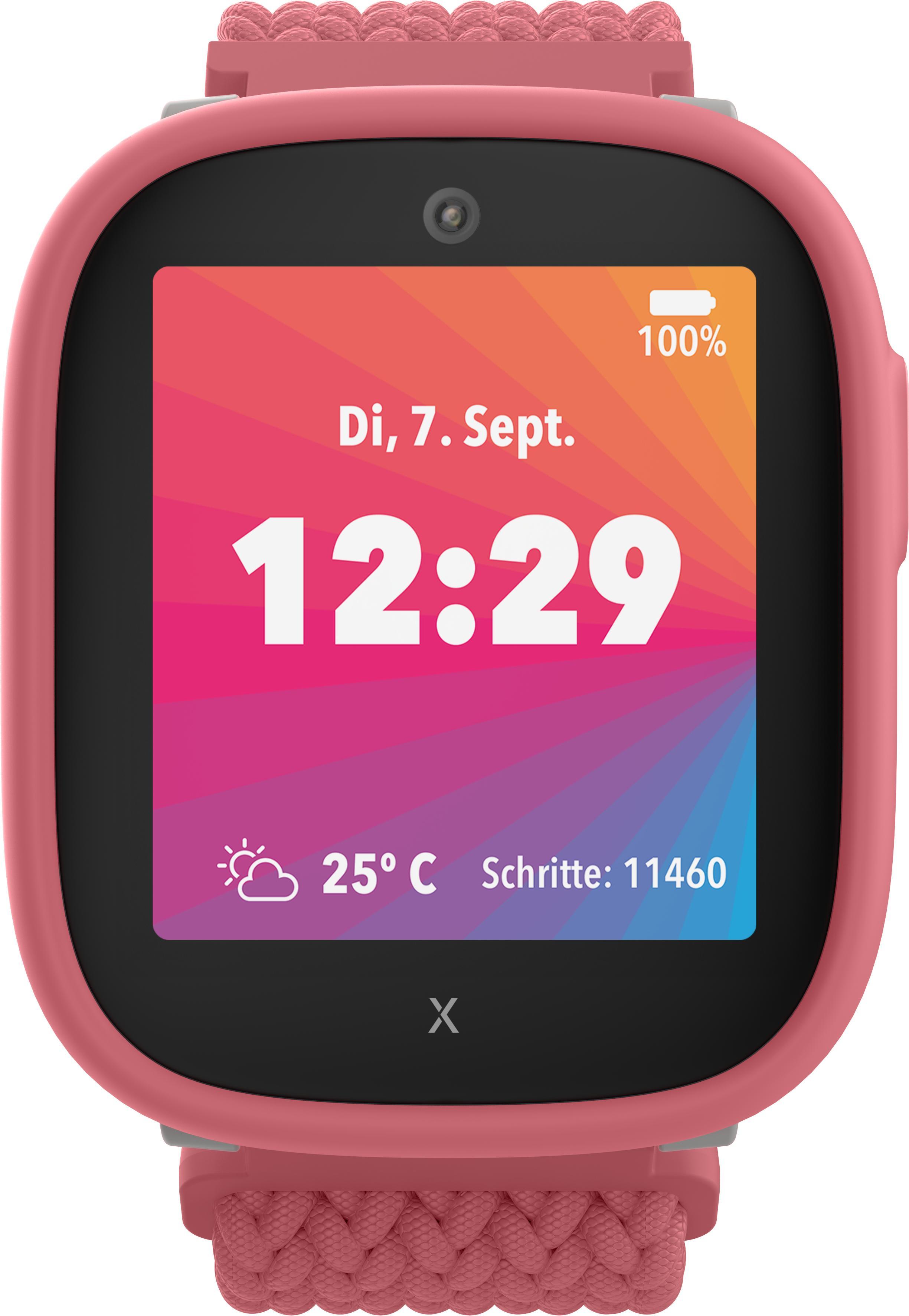 Xplora X6Play, 3,86 cm (1.52"), TFT, Touchscreen, 8 GB, GPS, 56 g X6-2GL-SF-PINK