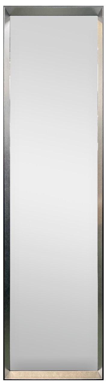 XORA Standspiegel INSIDE, 135 cm hoch, 35 cm breit, 40 cm tief, schwarz/silber