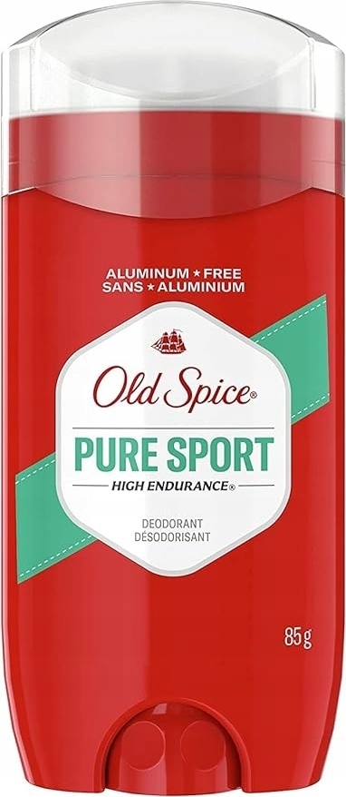 OLD SPICE ZONDER ALUMINIUM Pure Sport 48h deodorant voor mannen 85g