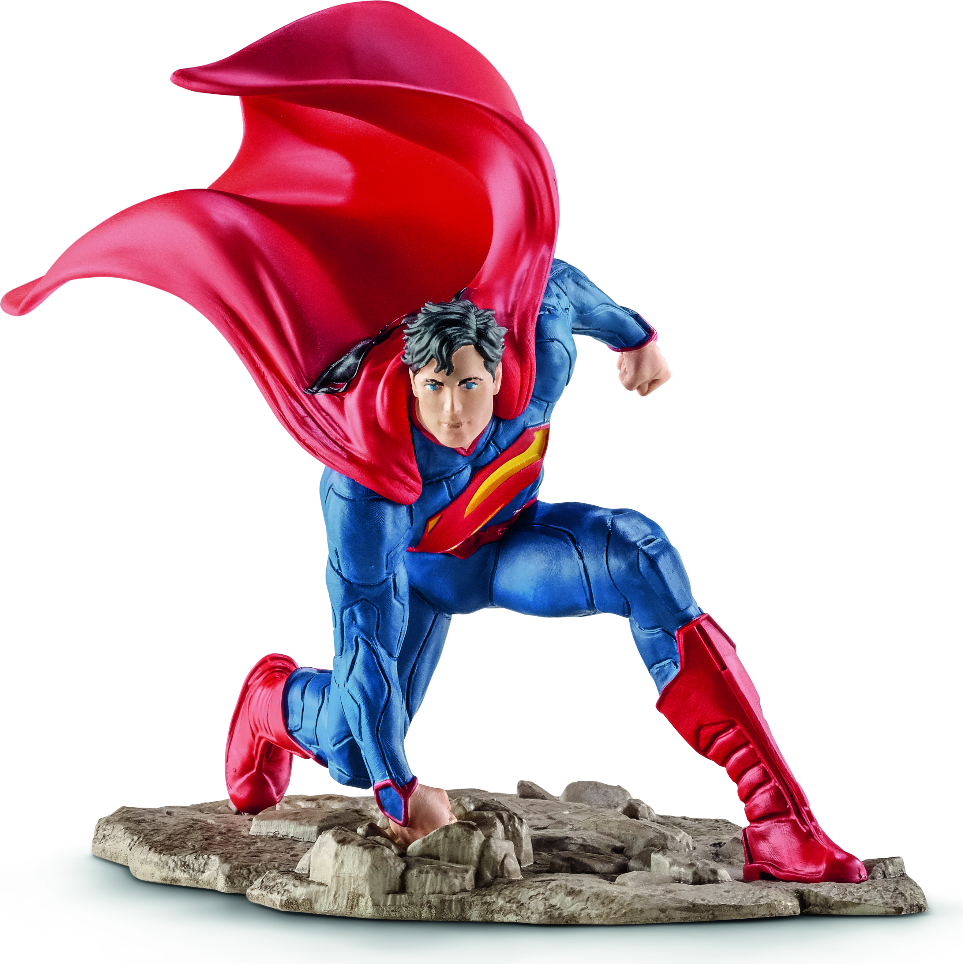 Schleich - Tierfiguren, SUPERMAN, kniend; 22505