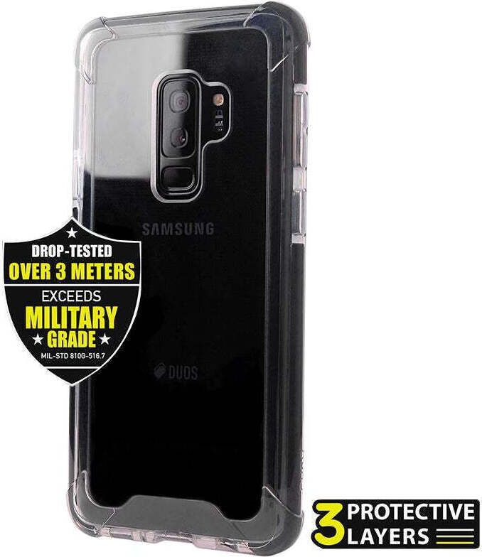 PURO Impact Pro Hard Shield - puzdro pre Samsung Galaxy S9+ (čierne)