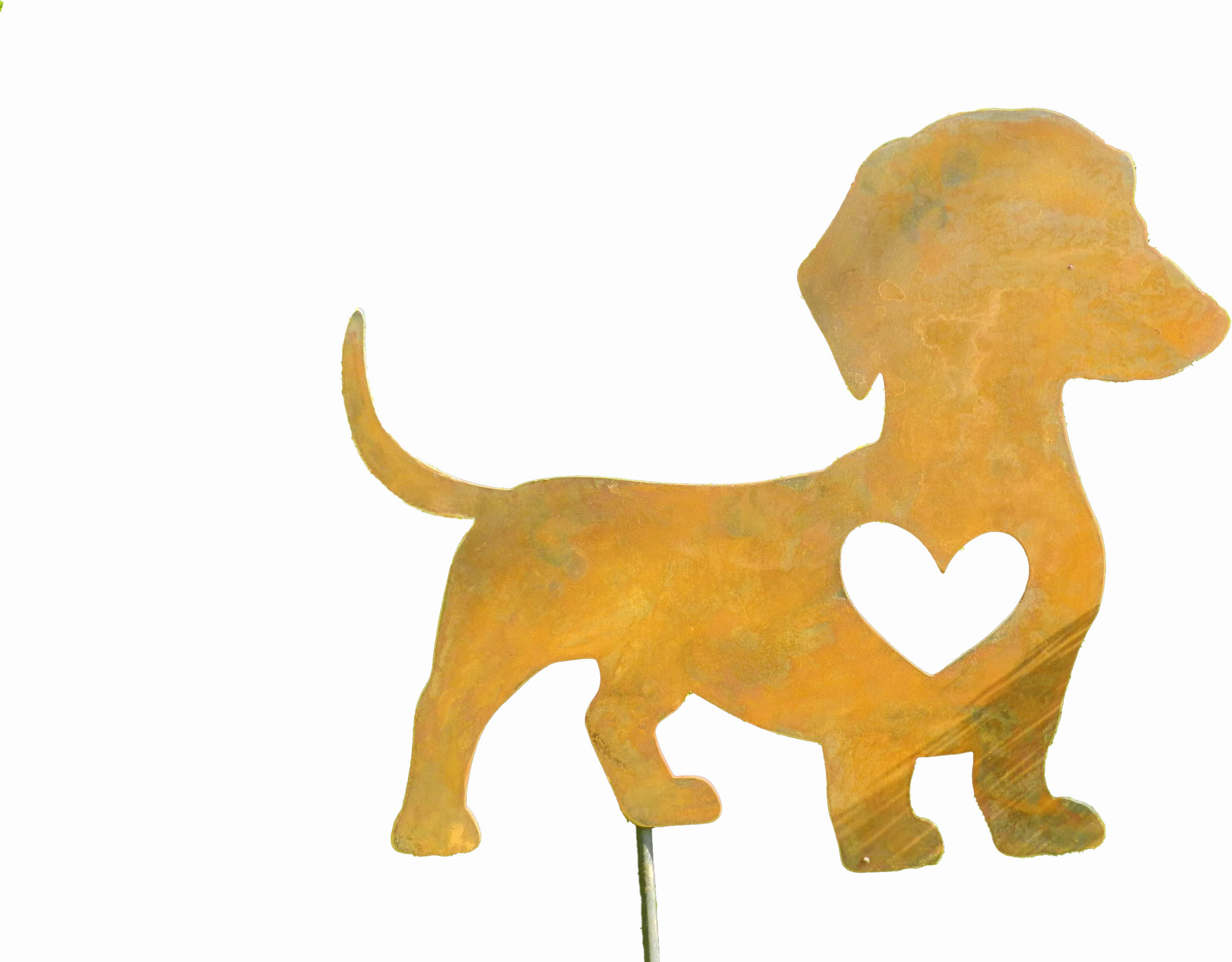 3dRose Gartenflagge 'I Love My Dackel' – 30,5 X 45,7 Cm, Polyester, Einseitiger Druck