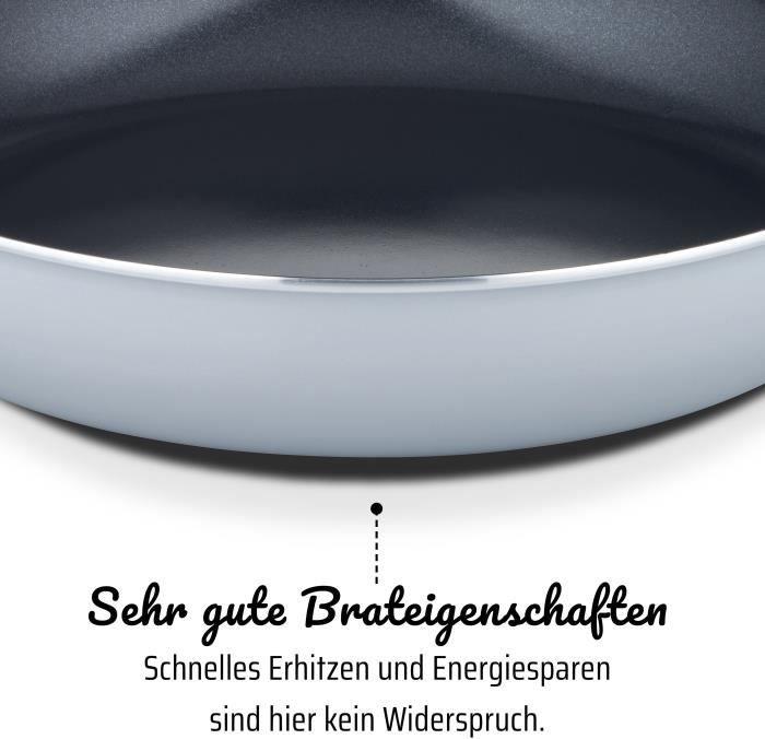 Pfanne GSW PRO BASIC, 24 cm, Induktion, Geschmiedetes Aluminium, Vitaflon Quarzit Beschichtung GSW4005643862653