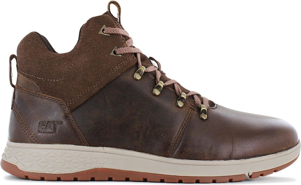 CAT Caterpillar ZEKE Hiker - Pánske zimné topánky Kožené topánky Brown P725428 , veľkosť: EU 41.5 UK 7.5