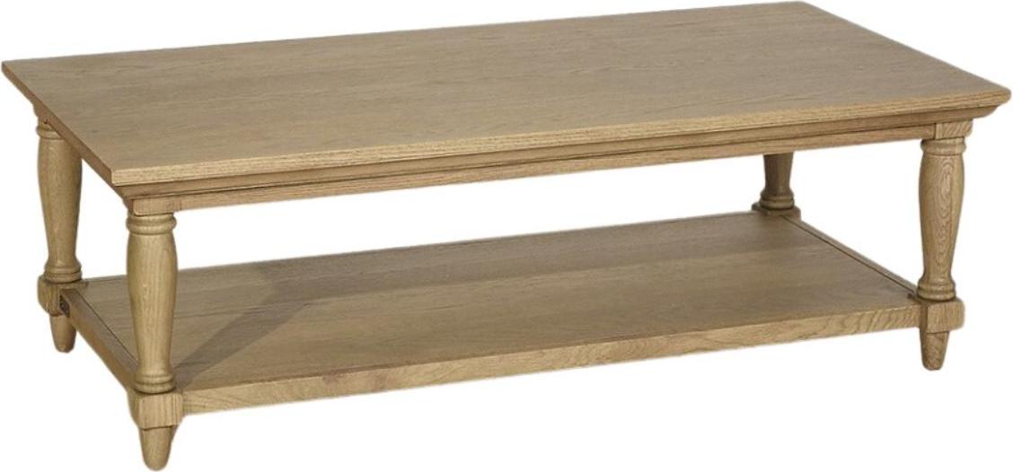 Robin des bois Rechteckiger Couchtisch aus Eiche