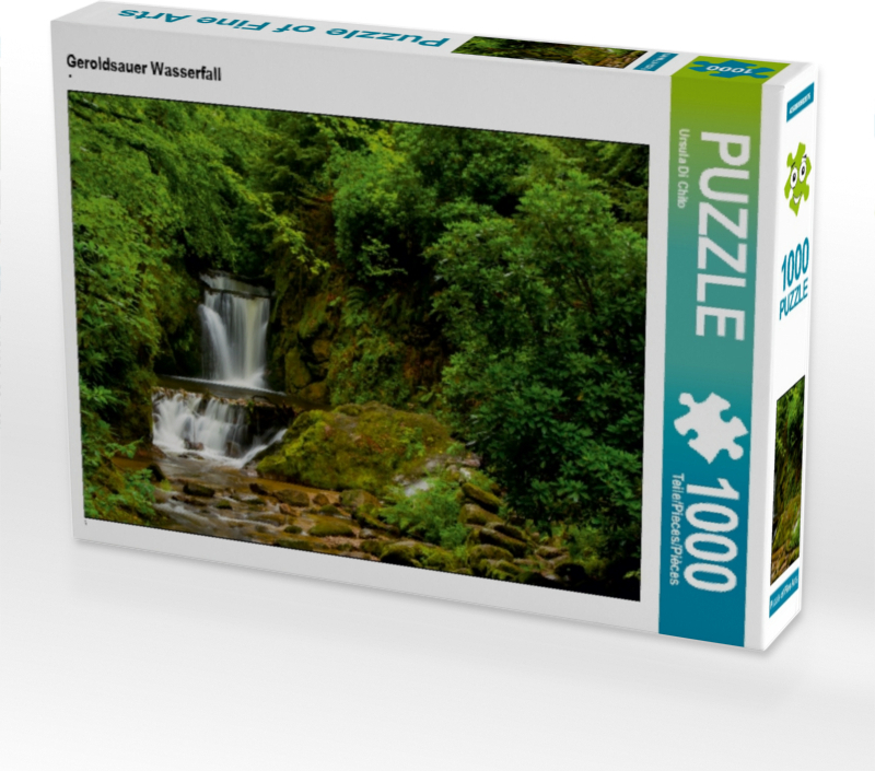 Calvendo Geroldsauer Wasserfall 1000 Teile Puzzle quer 640x480mm, Di Chito Ursula; 7275513