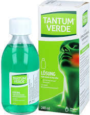 Angelini Tantum Verde Mundspülung zur Linderung schmerzhafter Entzündungen im Mund- und Rachenraum