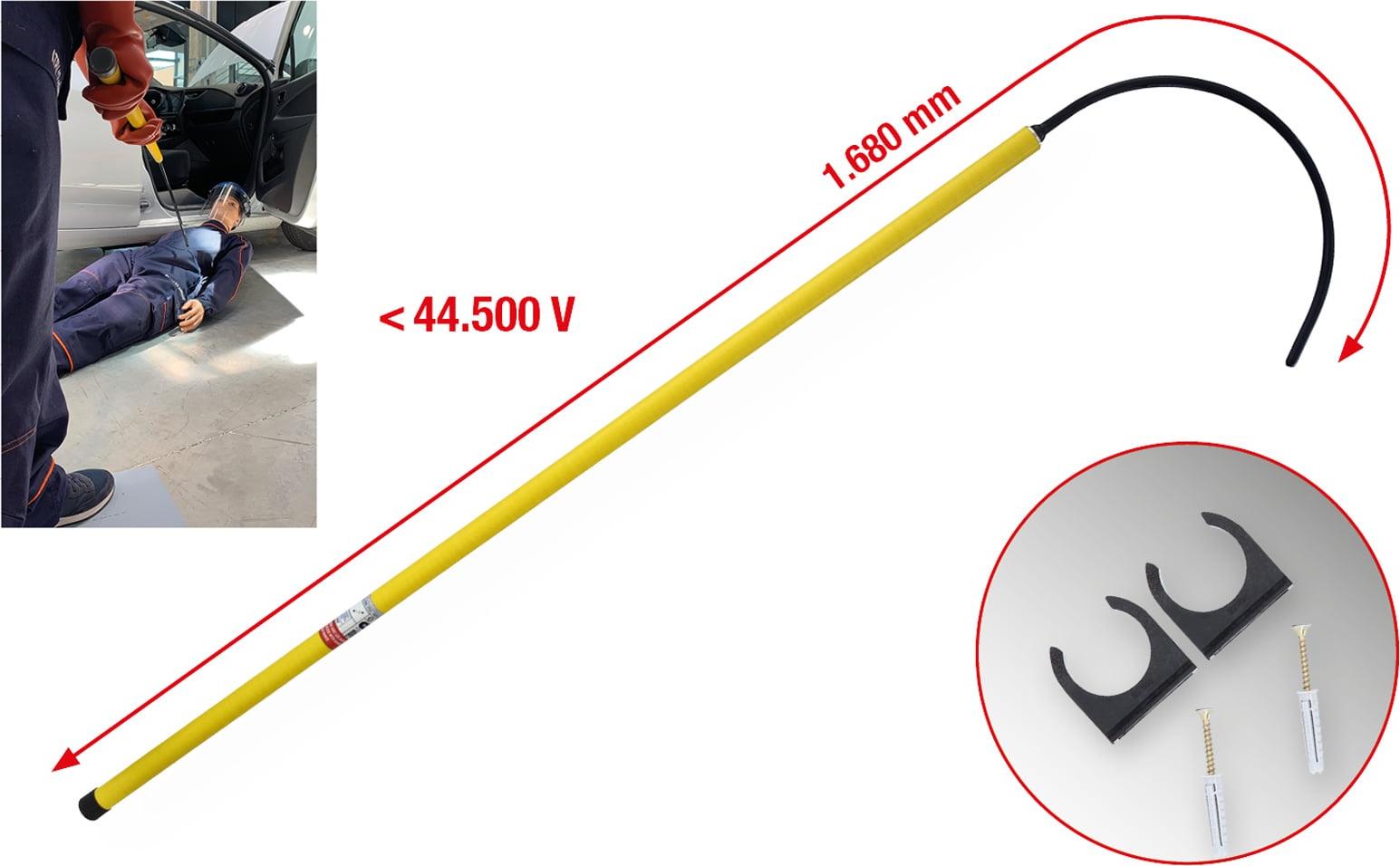 KS Tools Isolierte Rettungsstange, 1680 mm 150.0913