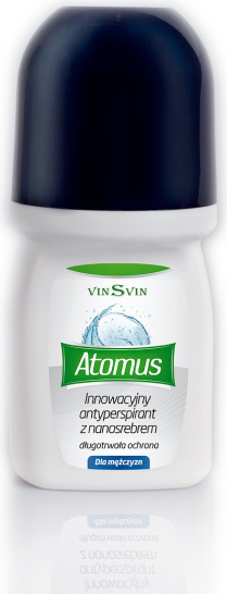 Antitranspirant für Männer mit Nanosilber-Roll-on 50 ml VINSVIN