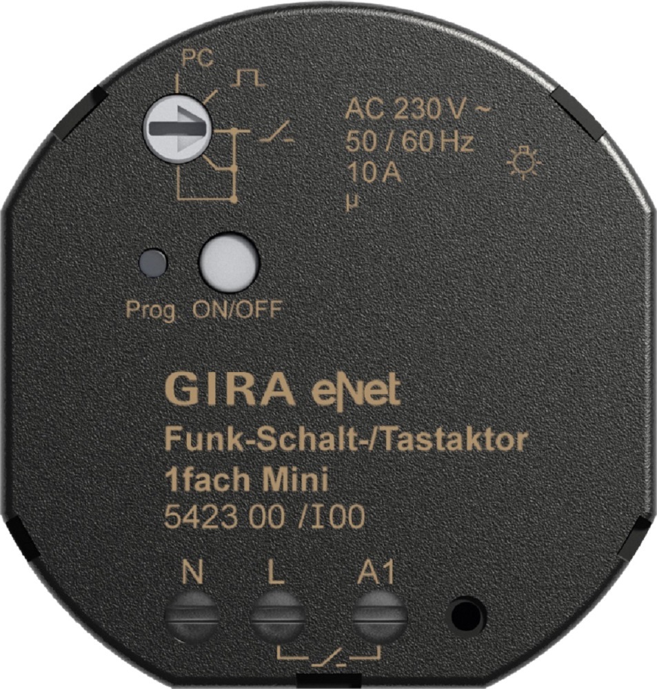 GIRA Funk Schalt-/Tastaktor Mini 1fach 542300 (542300)