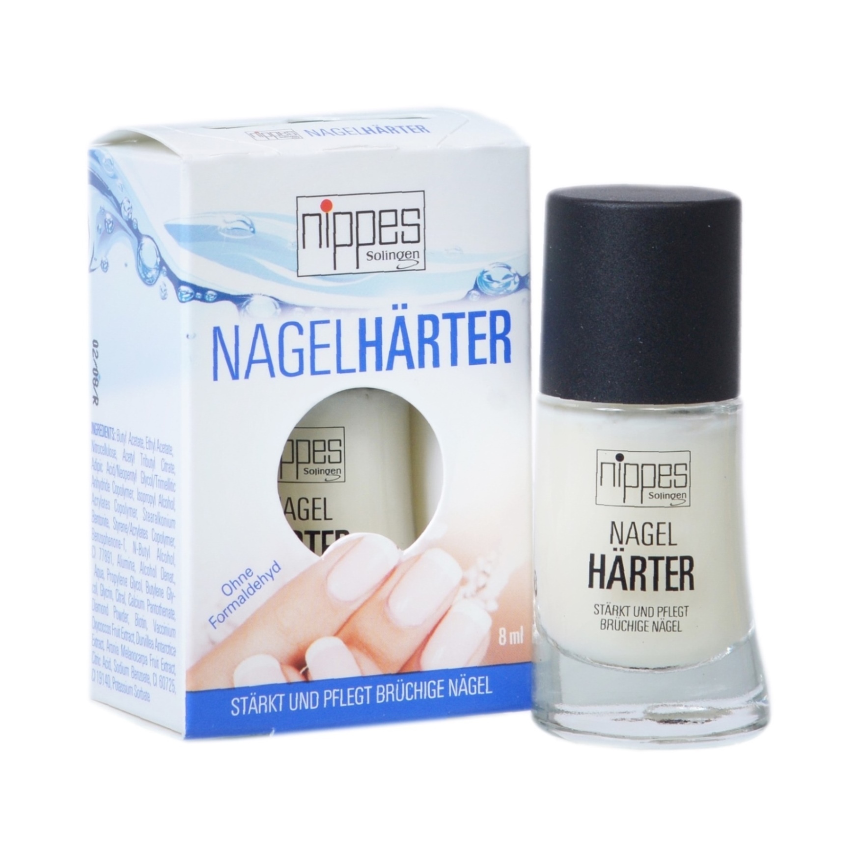 NIPPES Nagelhärter Nr.5E – 8 Ml, Stärkt Brüchige Nägel