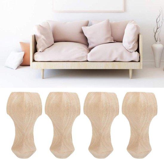 OEM Hölzerner Fußschemel - Dekorative Fußschemel für TV-Kombi, Sofa - 12 x 6cm. 2026