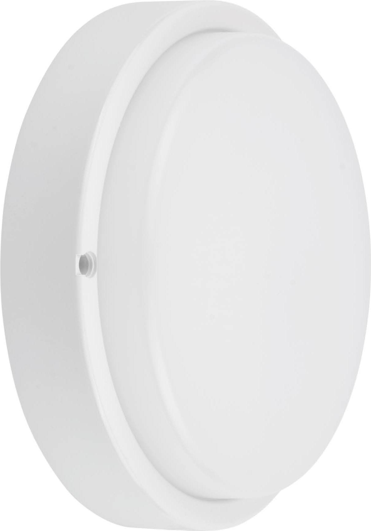 Ledvion - LED Bulkhead Deckenleuchte Bad Weiß Ø22 (Rund, 10W, CCT, IP65), Einfache Montage, Niedriger Energieverbrauch, Langlebig & Effizient LV10083