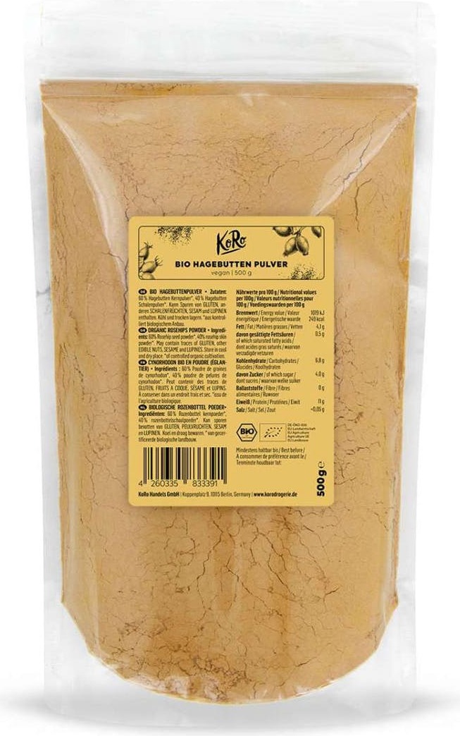 KoRo | Hagebutten Pulver 500 g HAGE_002