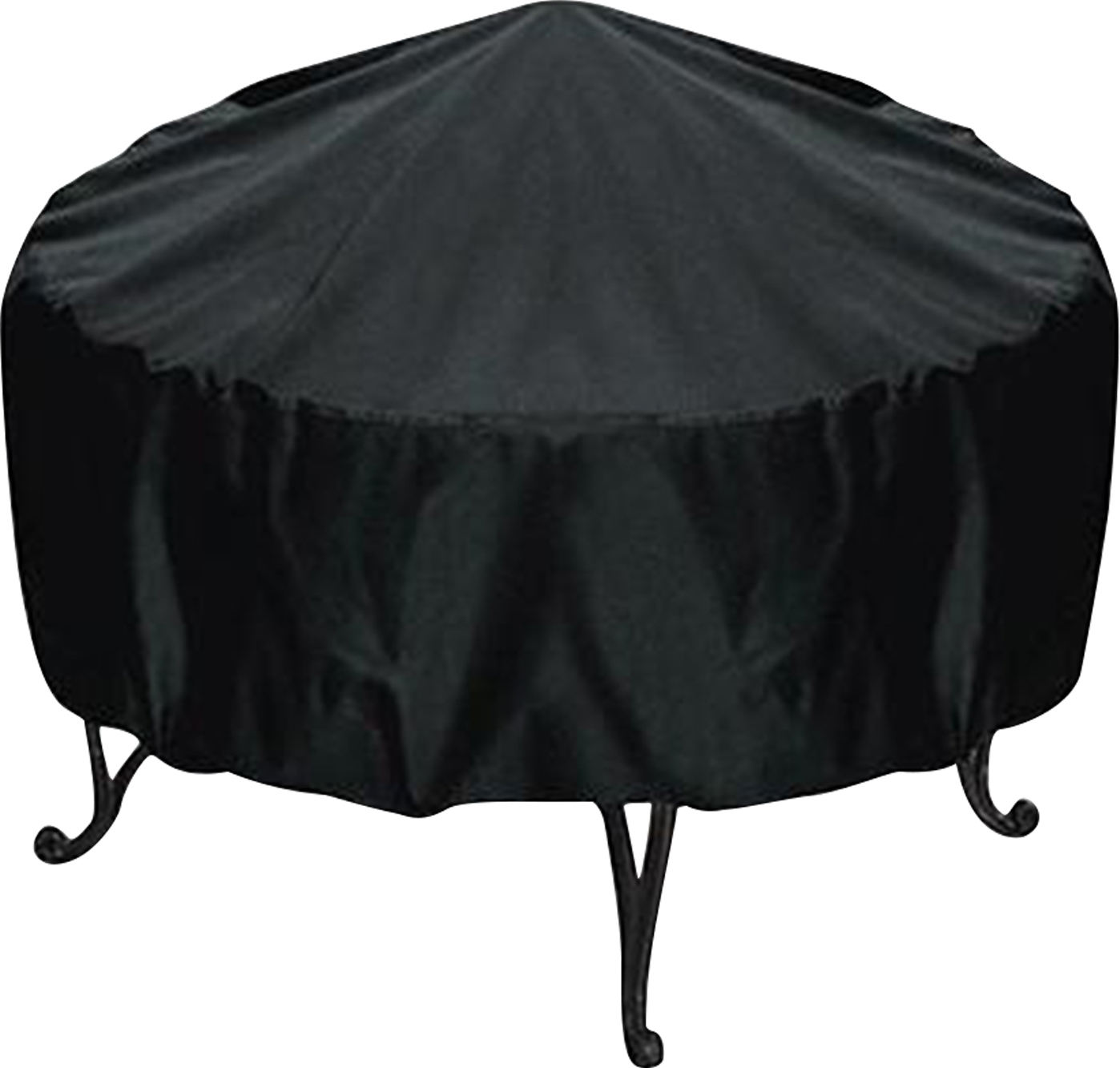 Homgeek 44-Zoll-Grillabdeckung mit Kordelzug Wasserdichter, staubdichter Grillofenschutz fuer runde Gaskohle-Raucherabdeckung im Freien