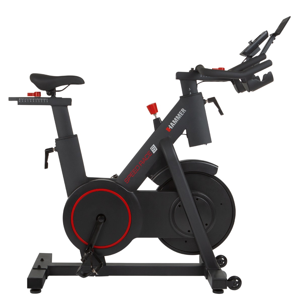 HAMMER Speedbike Speed Race S, Indoor Cycle, 20 kg Schwungmasse, Kinomap