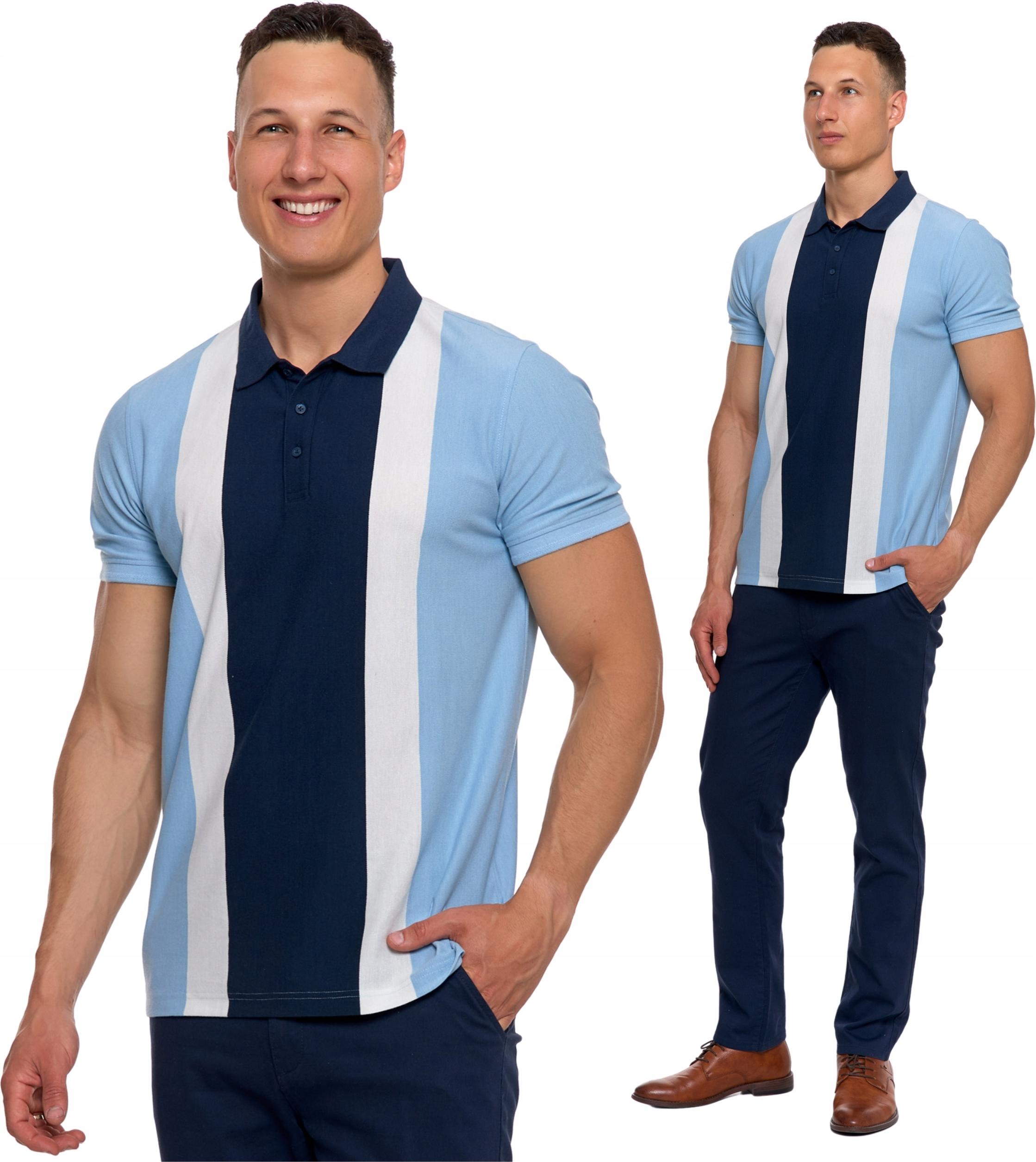 Moraj | Elegantes Polo-shirt - Xl - Kurzarm - Modisch - Herrenmode OTP2900-001-BLUE-XL