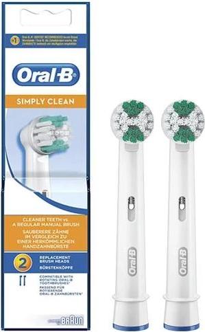 Oral-B Dual Clean, 2 kusov, Biela, 11 g