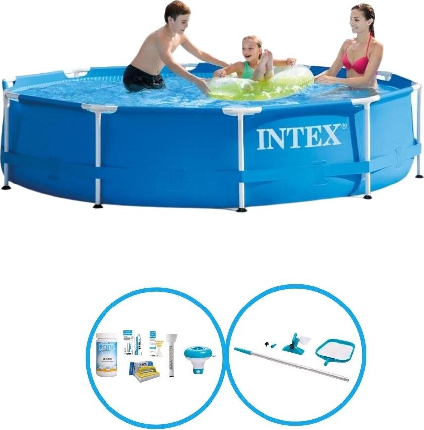 Kovový rám bazéna Intex 305x76 cm - Schwimmbad-Set