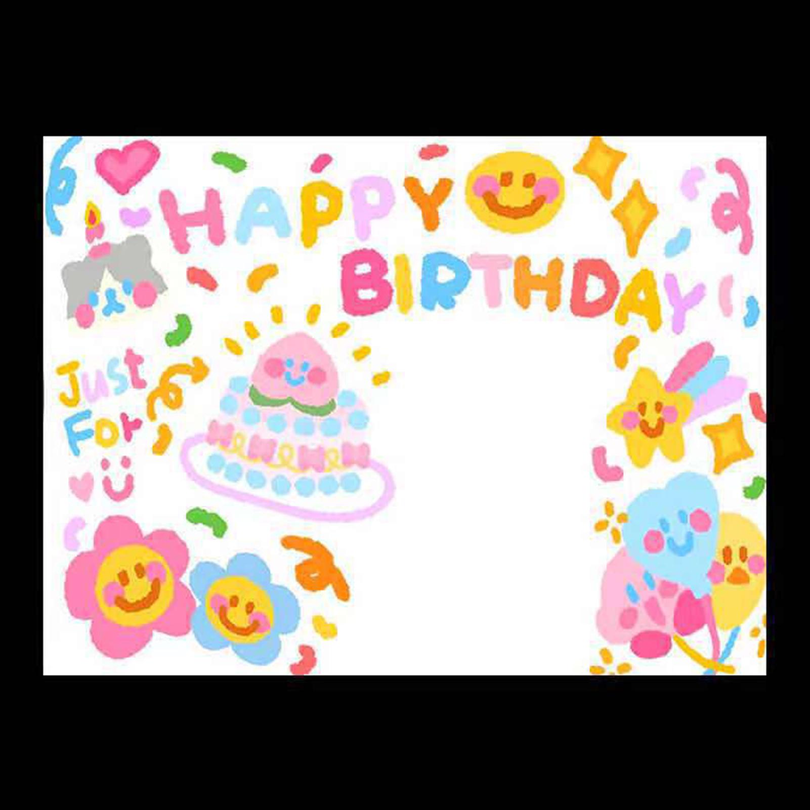 Cocosity Happy Birthday Projektor Mini Geburtstag Projektion Lampe Portable Kinder Projektion Licht für HouseholdSquare 3 Rosa