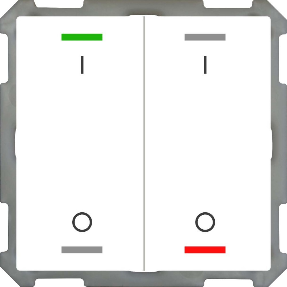 MDT technologies GmbH MDT technologies Taster Light 63 2-fach BE-TAL6302.B1