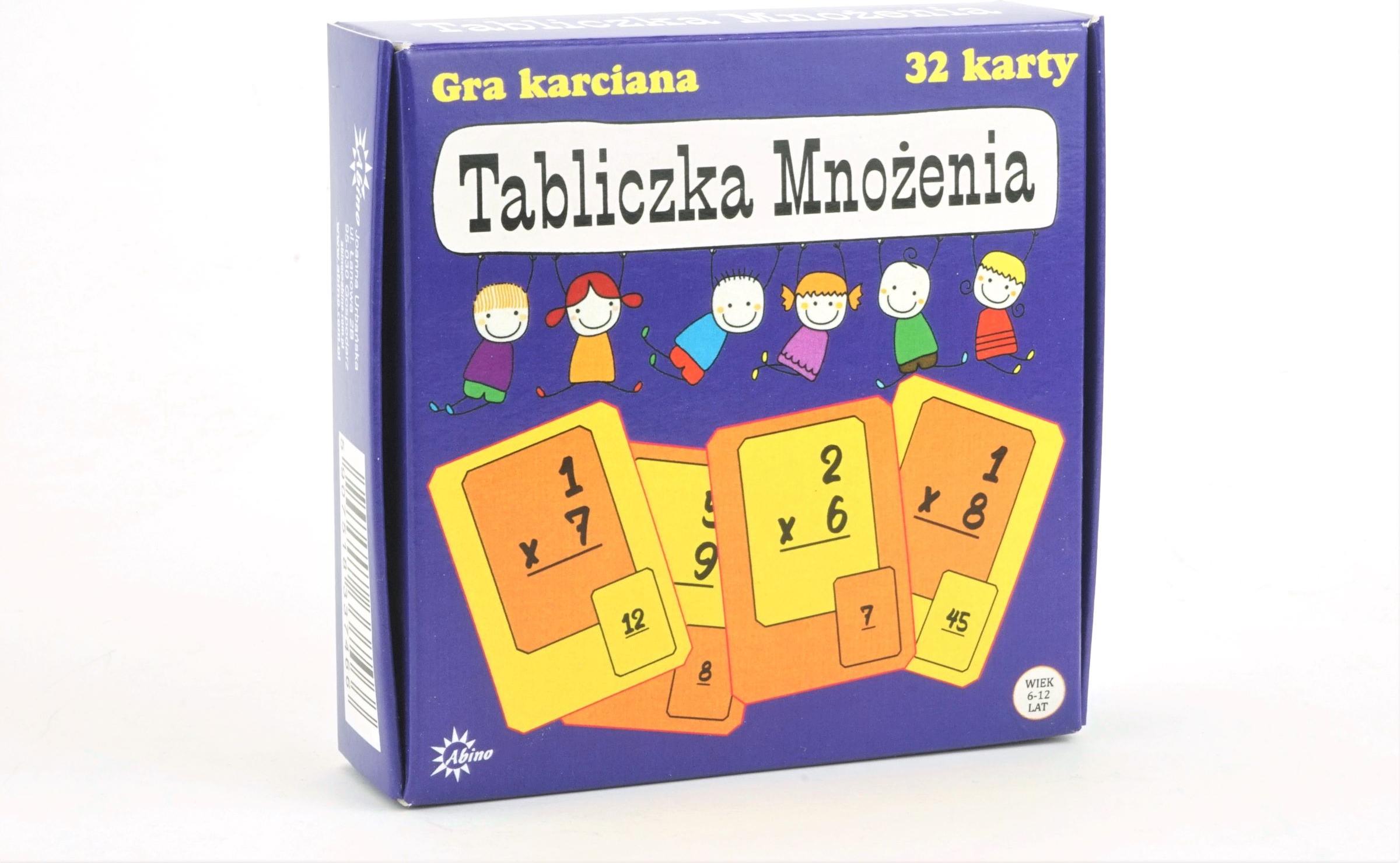ABINO Cards Multiplikationstabelle AB 37466