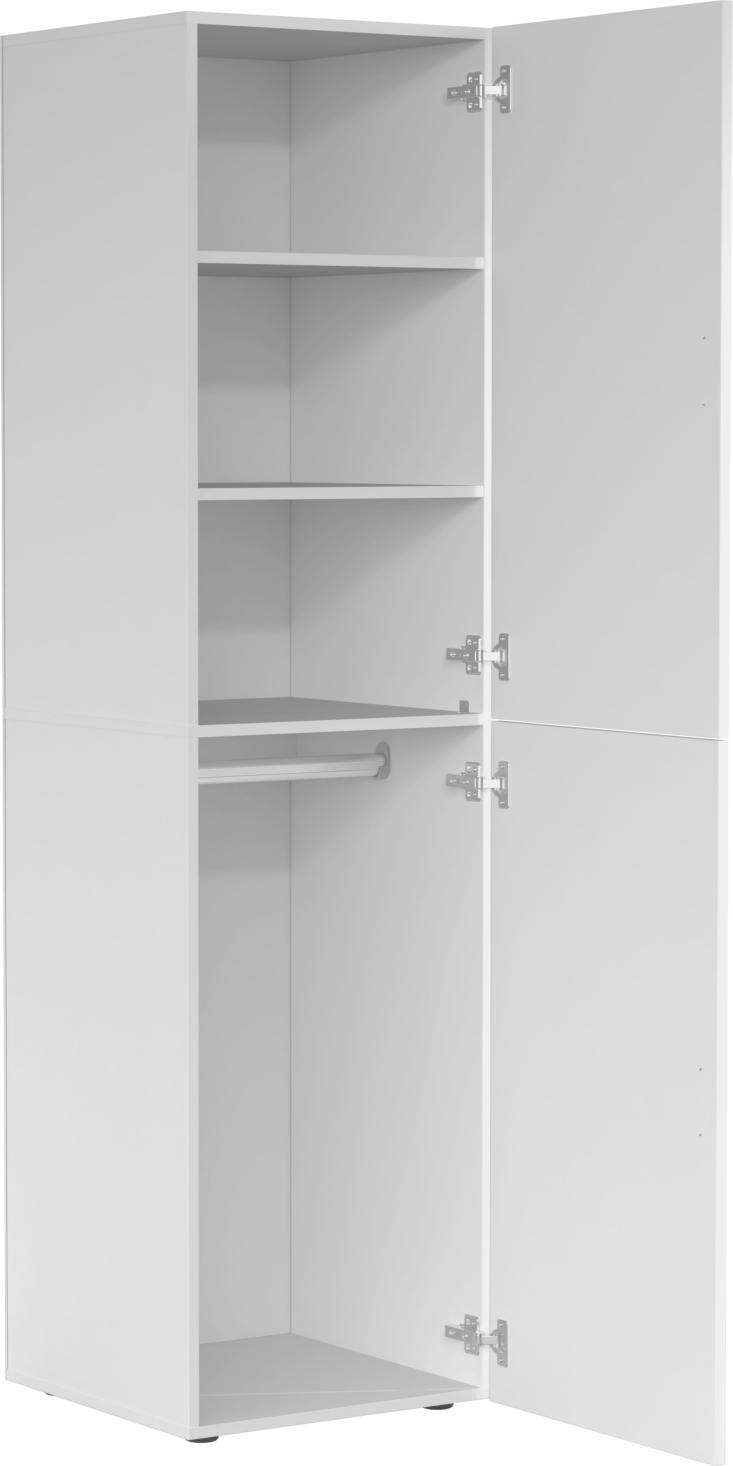 VDD – Kleiderschrank – Kleiderschrank weiß – Kleiderschrank – Kleiderschränke Schlafzimmer – Weiß KA8360WIT_A